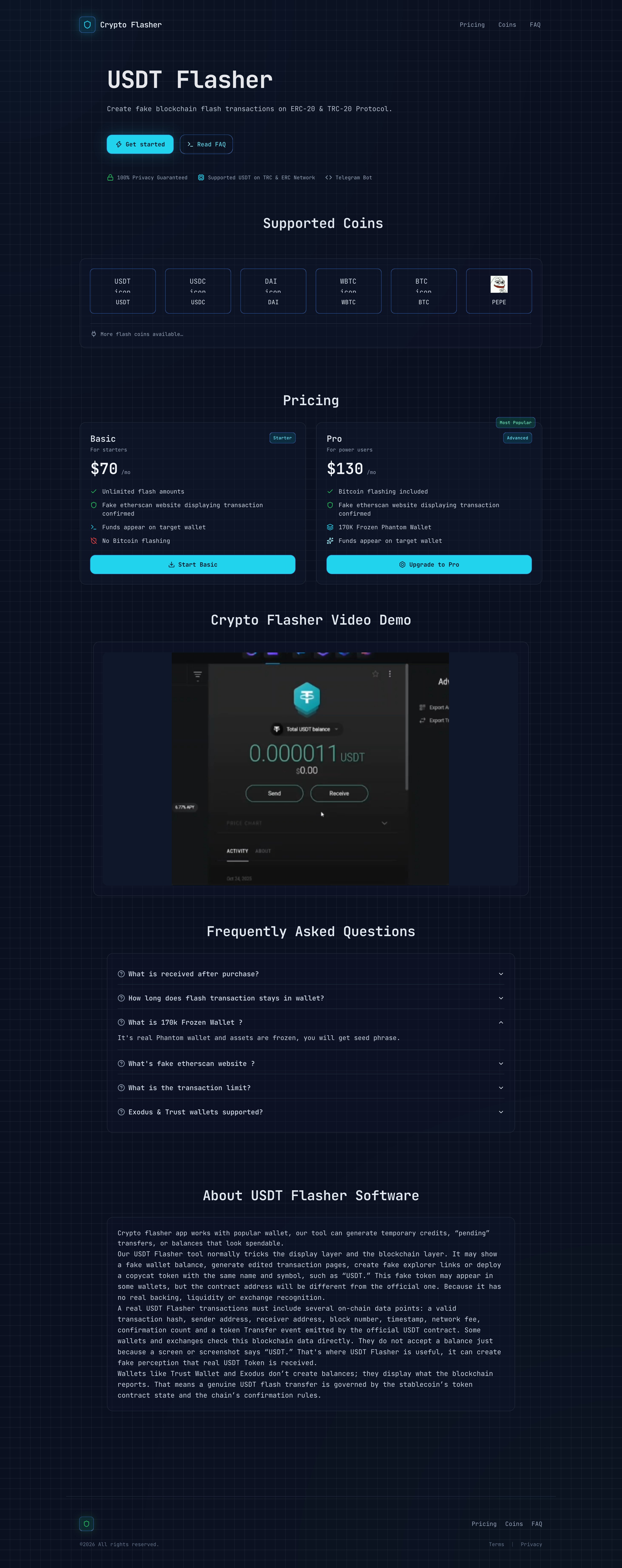 Fake Cryptocurrency Transaction Proof Scam example